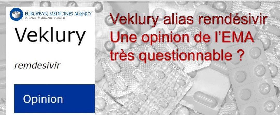 Remdésivir : l’Agence Européenne du Médicament met-elle en danger notre santé?